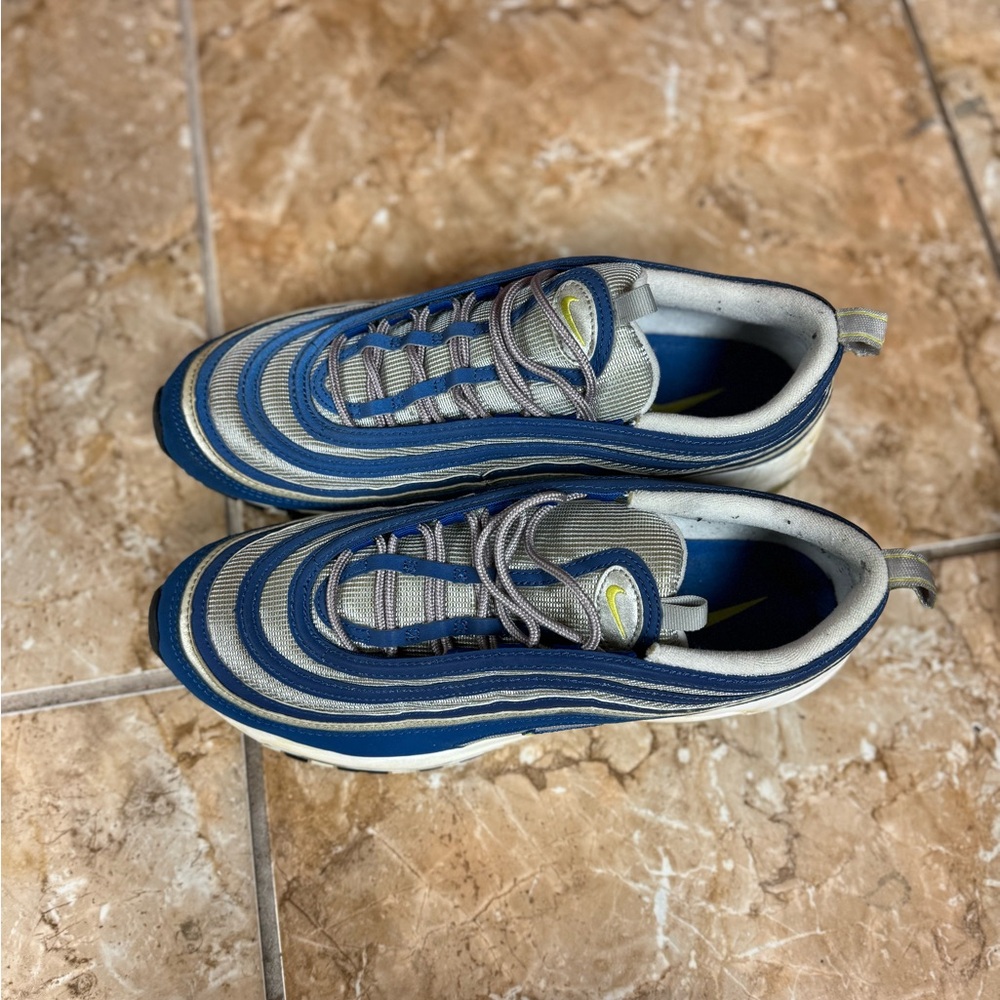 Nike Blue and Gray Sneakers